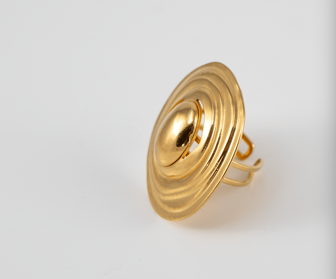Anillo eclipse dorado - EONIA