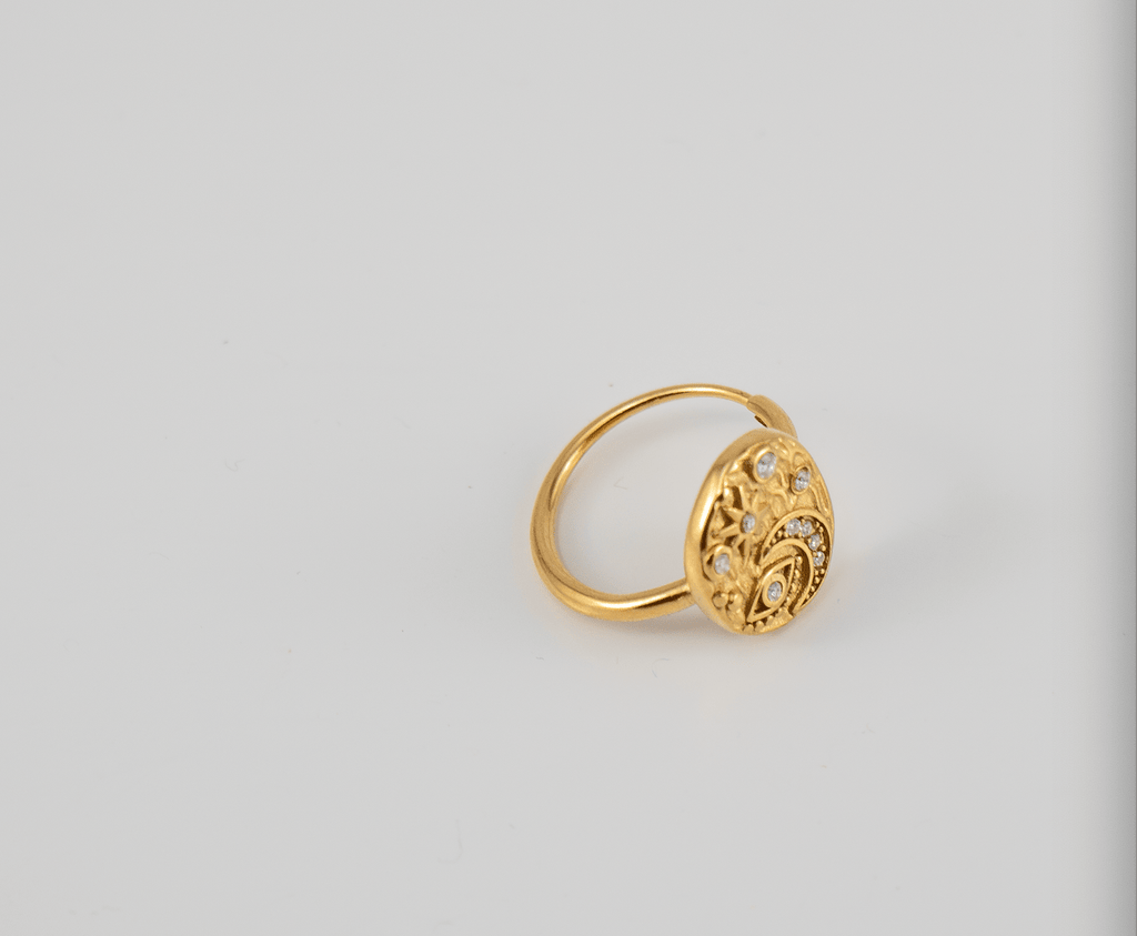 Anillo universo dorado - EONIA