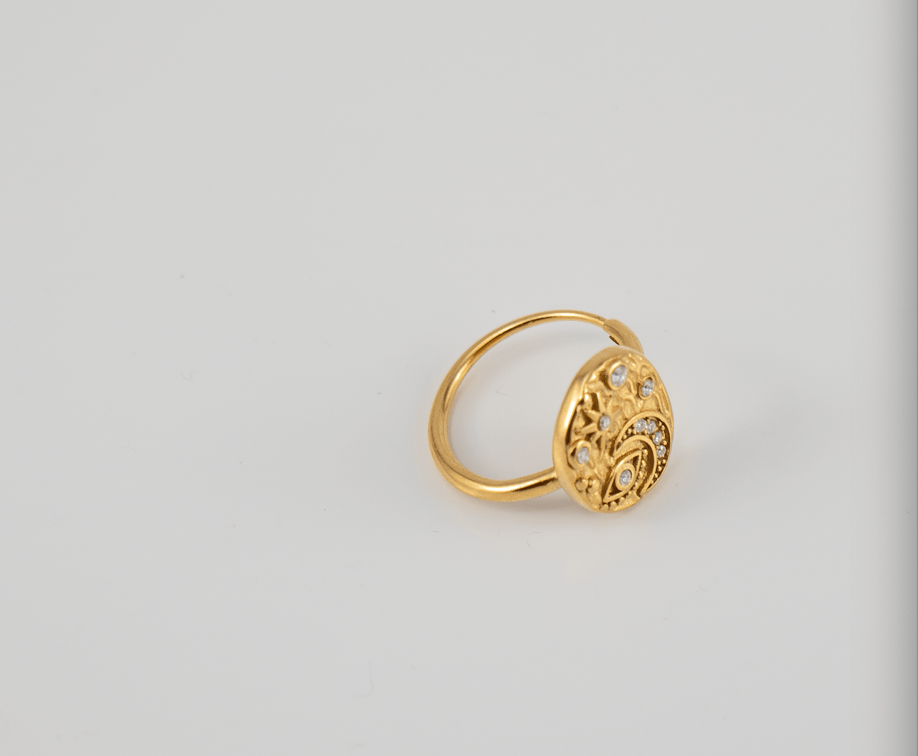 Anillo universo dorado - EONIA