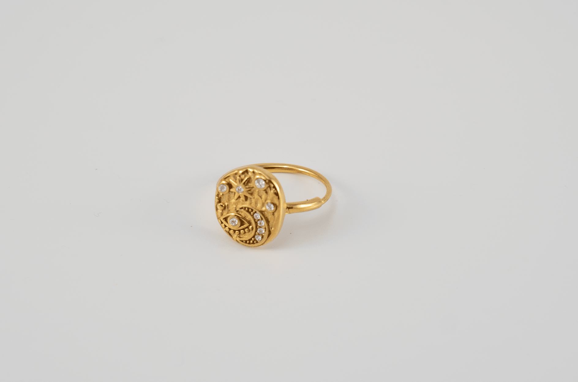 Anillo universo dorado - EONIA