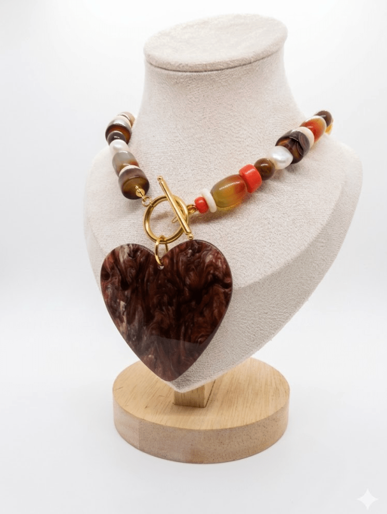Collar Chunky Heart - EONIA