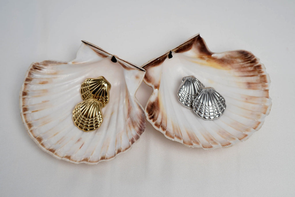 Pendientes Concha plata - EONIA