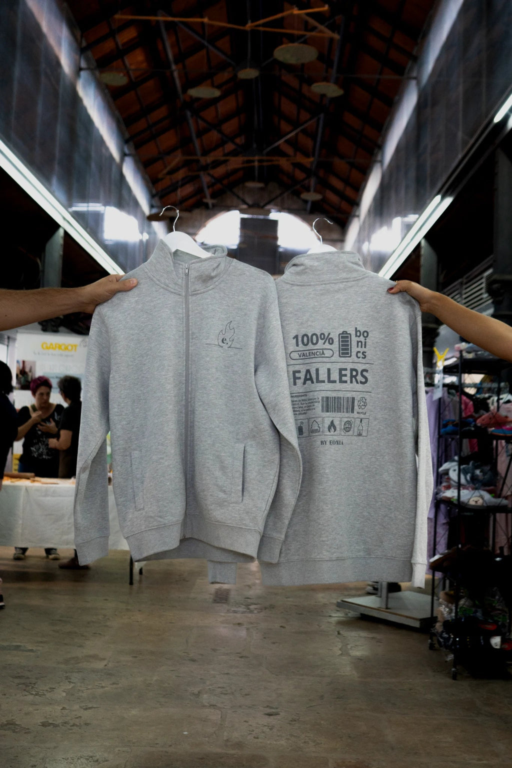 Sudadera Cremallera Fallas - EONIA