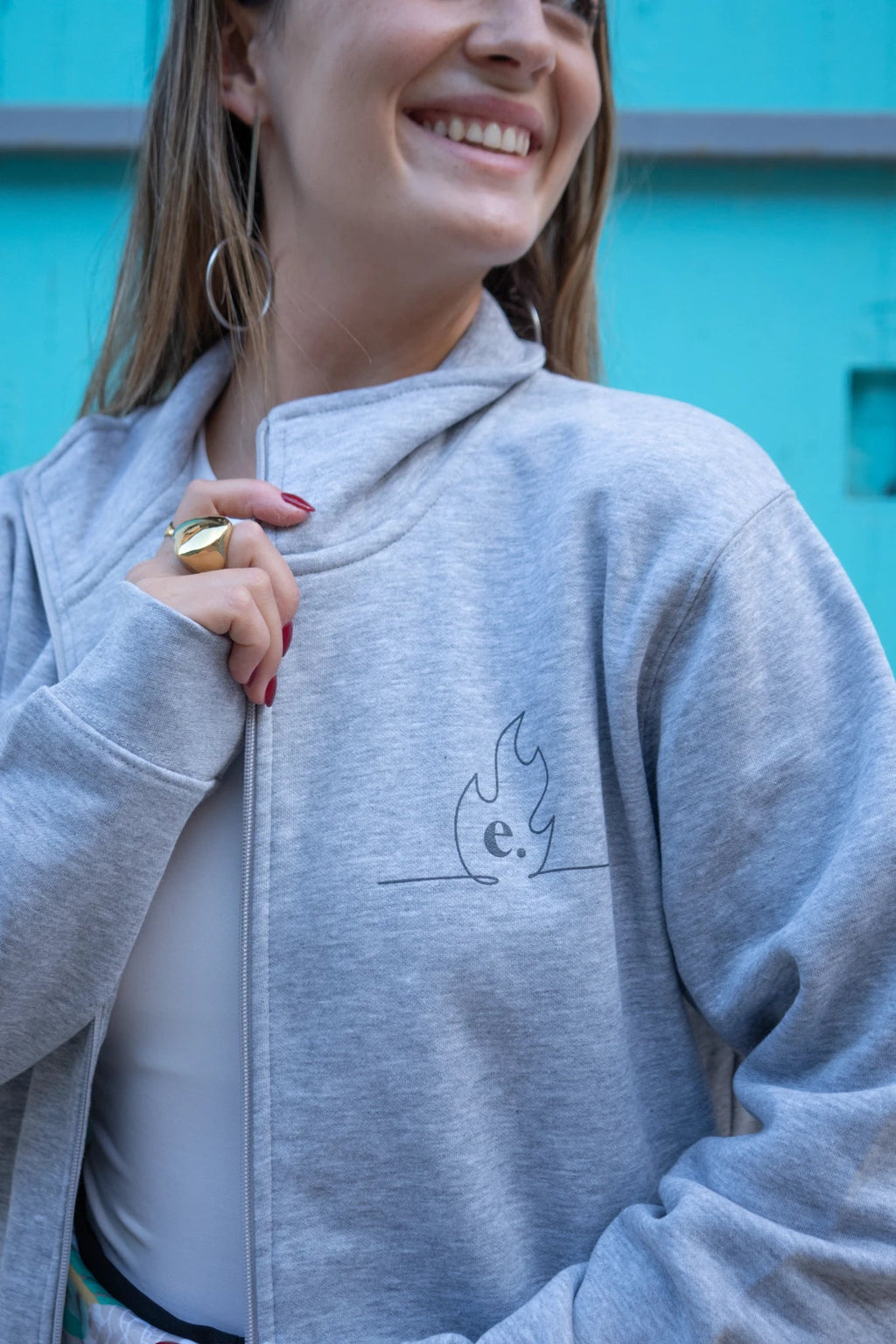 Sudadera Cremallera Fallas - EONIA